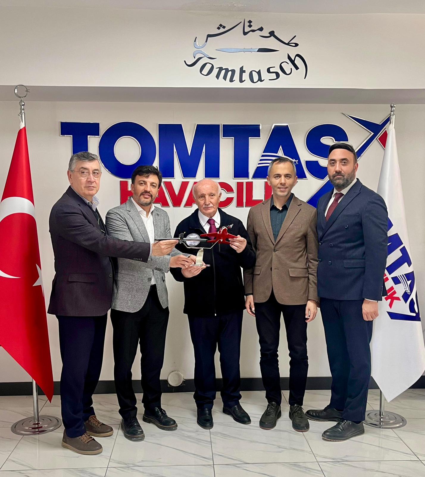 TOMTAŞ Havacılık Sanayi Kayseri üretim tesislerine ziyaret