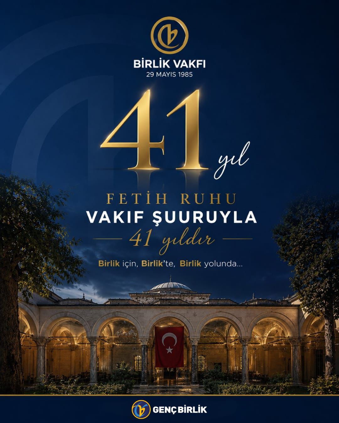 Fetih Ruhu Vakıf Şuuruyla 41 Yıldır...